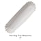 American 6" White Fluted Hot Dog Trays 3000 PK 610740 - alternate 2